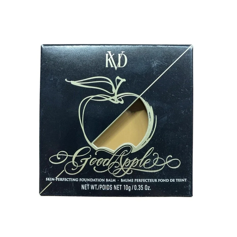 KVD Beauty Good Apple Skin Perfecting Cream Foundation Balm 060 Tan 0.35 oz